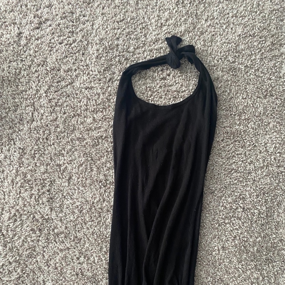 Tie halter body suit
